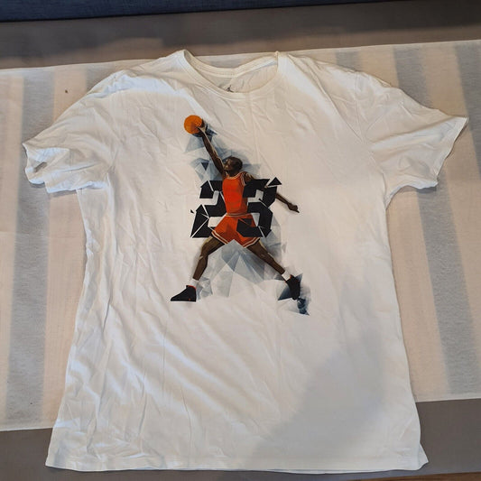 Michael Jordan White T Shirt Size XXL